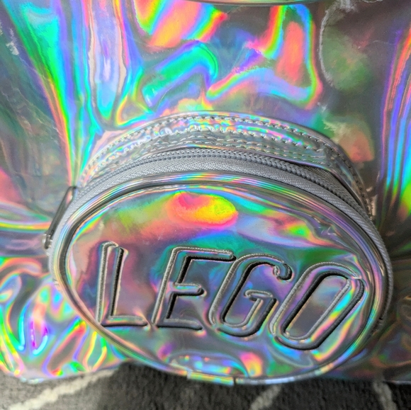 NWT LEGO Holographic Brick Backpack - Picture 8 of 14